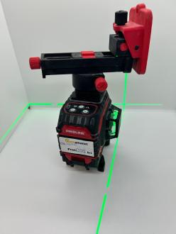 Nivela laser autonivelantă fascicul verde, IP54, acumulator Li-Ion Proline