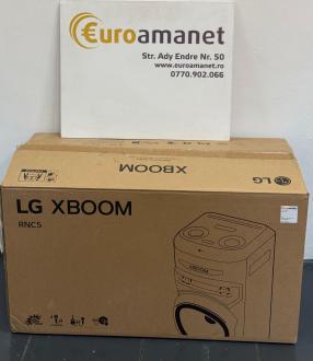 Sistem audio LG XBOOM RNC5, Bluetooth, FM, Karaoke, negru