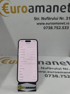 Telefon mobil Apple iPhone 15, 128GB, 5G, Black