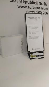 Telefon mobil Motorola g06, Dual SIM, 256GB, 4GB RAM, Tapestry