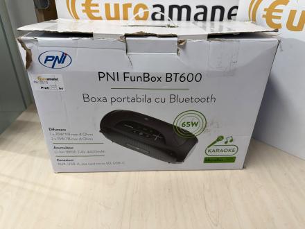 Boxa portabila PNI FunBox BT600, cu Bluetooth