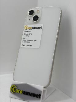 Telefon mobil Apple iPhone 13, 128GB, 5G, Starlight, 87% Baterie
