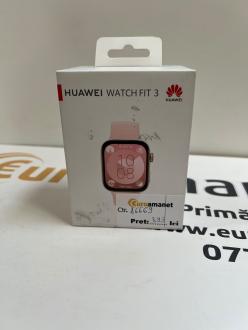 Smartwatch Huawei Watch FIT 3, Pink Body with Pink Fluoroelastomer Strap