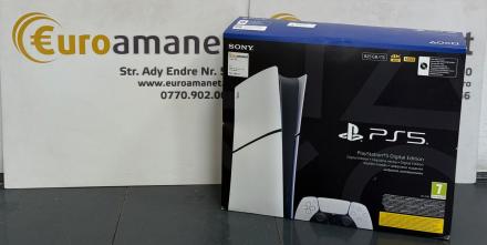 Consola PlayStation 5 Digital Edition (PS5) Slim, 825GB SSD, E-Chassis