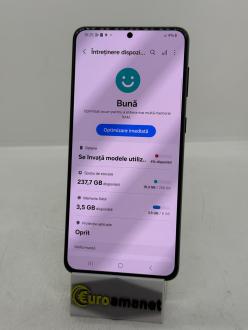 Telefon mobil Samsung Galaxy S21 Plus, Dual SIM, 256GB, 8GB RAM, 5G, Phantom Black