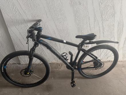 MTB ROCKRIDER ST 520 NEGRU/ALBASTRU
