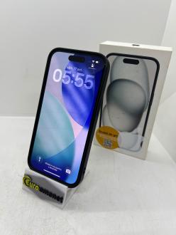 Telefon mobil Apple iPhone 15, 128GB, 5G, Black, Bat 78%