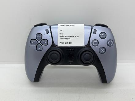 Controller Wireless PlayStation 5 (PS5) DualSense, Sterling Silver
